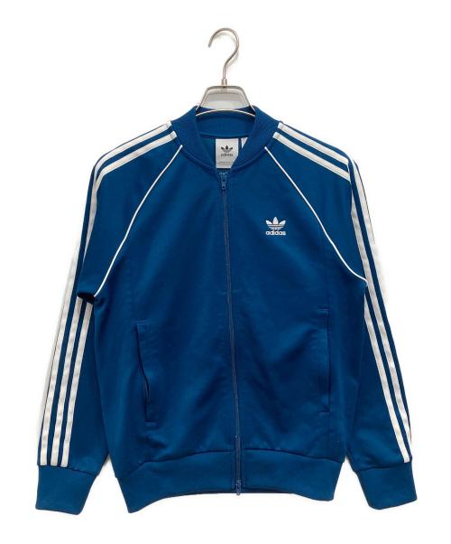adidas（アディダス）adidas (アディダス) トラックジャケット ブルー サイズ:Mの古着・服飾アイテム