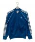 adidas（アディダス）の古着「トラックジャケット」｜ブルー