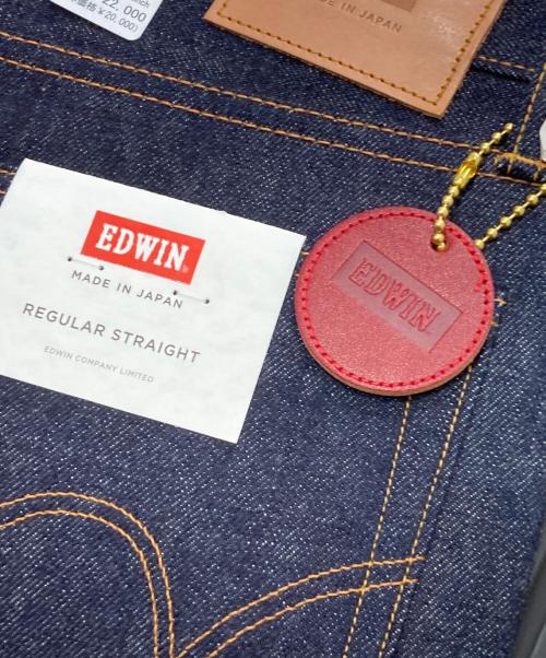 EDWIN（エドウィン）EDWIN (エドウィン) レギュラーストレートデニム ブルー サイズ:SIZE 91cm (W36) 未使用品の古着・服飾アイテム