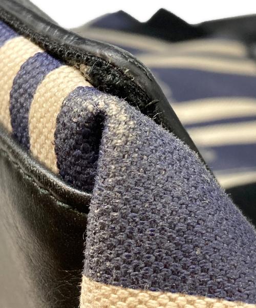BALENCIAGA（バレンシアガ）BALENCIAGA (バレンシアガ) NAVY CABAS S/キャンバストートバッグ ネイビーの古着・服飾アイテム