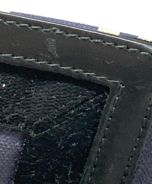 BALENCIAGA（バレンシアガ）BALENCIAGA (バレンシアガ) NAVY CABAS S/キャンバストートバッグ ネイビーの古着・服飾アイテム