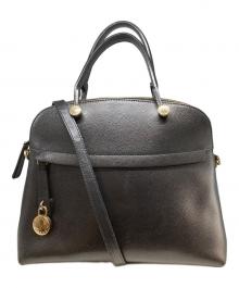 FURLA（フルラ）の古着「PIPER／パイパー 2WAYバッグ」｜ブラック