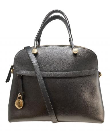中古・古着通販】FURLA (フルラ) PIPER／パイパー 2WAYバッグ ブラック