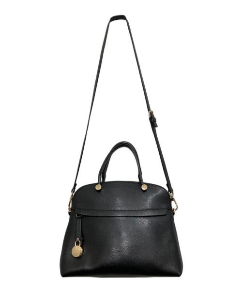 FURLA（フルラ）FURLA (フルラ) PIPER／パイパー 2WAYバッグ ブラックの古着・服飾アイテム