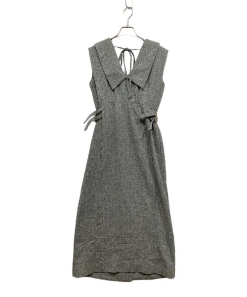 Lily Brown（リリーブラウン）Lily Brown (リリーブラウン) カラーデザインダブルブレストワンピース ブルー サイズ:SIZE0の古着・服飾アイテム