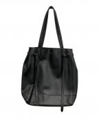 J.PRESSジェイプレス）の古着「レザートートバッグ」｜ブラック