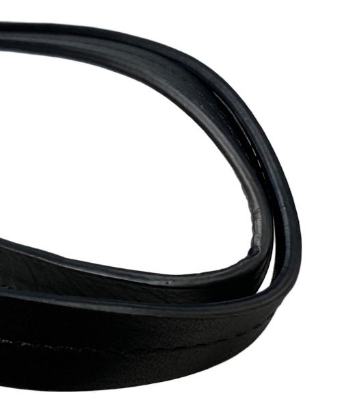 J.PRESS（ジェイプレス）J.PRESS (ジェイプレス) レザートートバッグ ブラックの古着・服飾アイテム