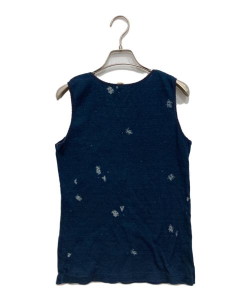 45R（フォーティファイブ・アール）45R (フォーティファイブ・アール) ノースリーブニット ネイビー サイズ:SIZE2の古着・服飾アイテム