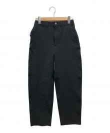 THE NORTHFACE PURPLELABEL（ザ・ノースフェイス パープルレーベル）の古着「Stretch Twill Wide Tapered Field Pants」｜ブラック