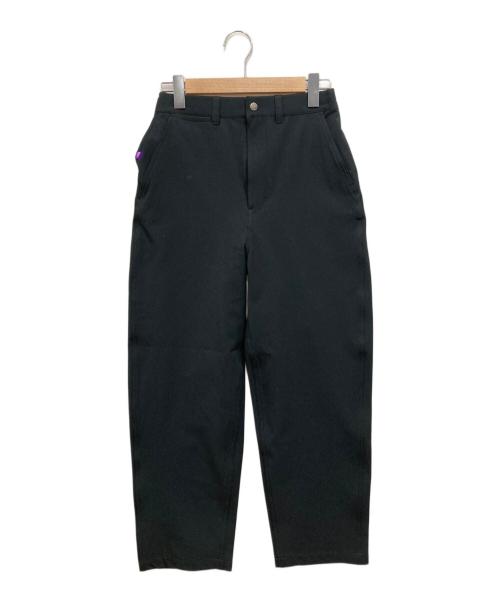 THE NORTHFACE PURPLELABEL（ザ・ノースフェイス パープルレーベル）THE NORTHFACE PURPLELABEL (ザ・ノースフェイス パープルレーベル) Stretch Twill Wide Tapered Field Pants ブラック サイズ:Sの古着・服飾アイテム