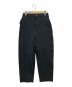 THE NORTHFACE PURPLELABEL（ザ・ノースフェイス パープルレーベル）の古着「Stretch Twill Wide Tapered Field Pants」｜ブラック