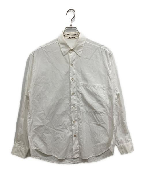 AURALEE（オーラリー）AURALEE (オーラリー) WASHED FINX TWILL CPO SHIRT/長袖シャツ ホワイト サイズ:SIZE1の古着・服飾アイテム
