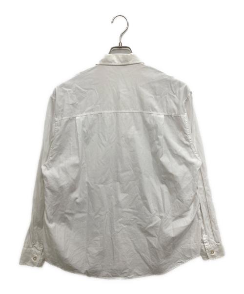 AURALEE（オーラリー）AURALEE (オーラリー) WASHED FINX TWILL CPO SHIRT/長袖シャツ ホワイト サイズ:SIZE1の古着・服飾アイテム