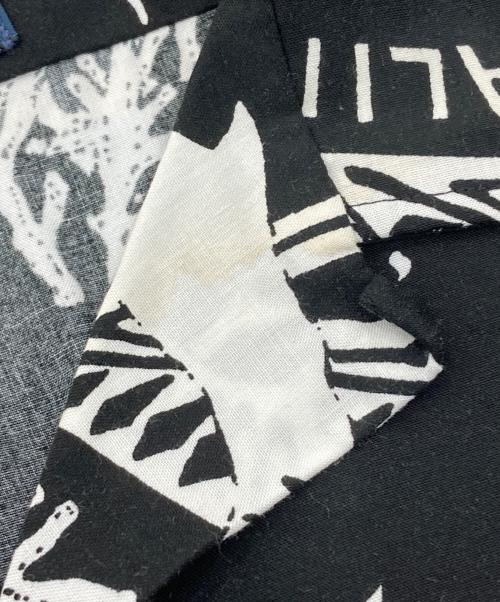 POLO RALPH LAUREN（ポロ・ラルフローレン）POLO RALPH LAUREN (ポロ・ラルフローレン) レーヨンアロハシャツ ブラック サイズ:Lの古着・服飾アイテム