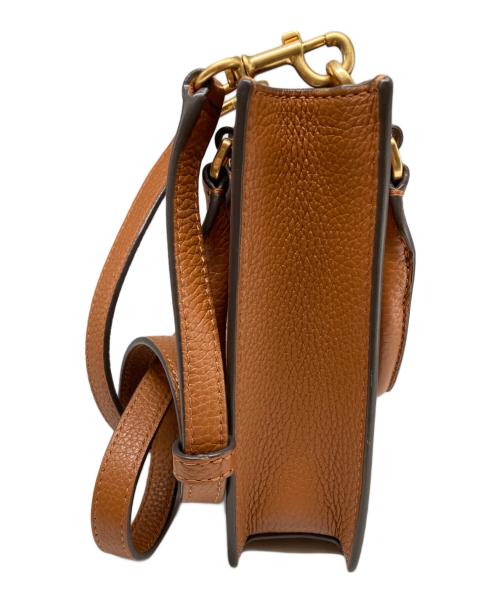 TORY BURCH（トリーバーチ）TORY BURCH (トリーバーチ) ブレイクミニ2WAYショルダーバッグ ブラウンの古着・服飾アイテム