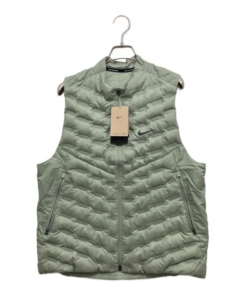 NIKE（ナイキ）NIKE (ナイキ) THERMA-FIT ADV REPEL DOWN VEST グリーン サイズ:L 未使用品の古着・服飾アイテム