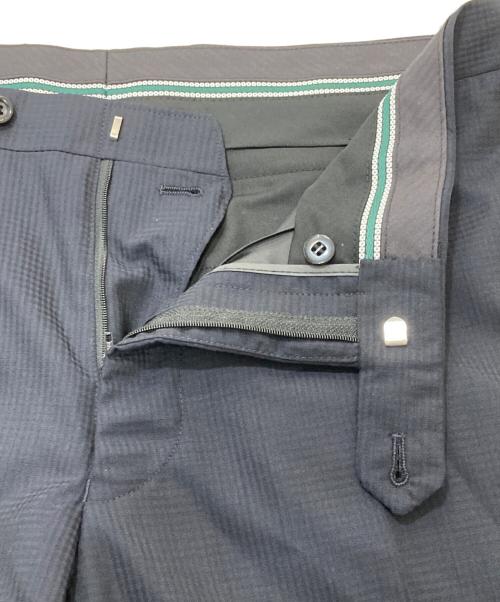 ERMENEGILDO ZEGNA（エルメネジルド・ゼニア）ERMENEGILDO ZEGNA (エルメネジルド・ゼニア) ウールセットアップスーツ ブラック サイズ:AB6 未使用品の古着・服飾アイテム