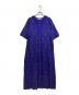 ne quittez pas（ヌキテパ）の古着「Cotton Voile Dot Hemla Dress」｜パープル