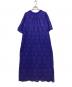 ne quittez pas (ヌキテパ) Cotton Voile Dot Hemla Dress パープル サイズ:M：18000円