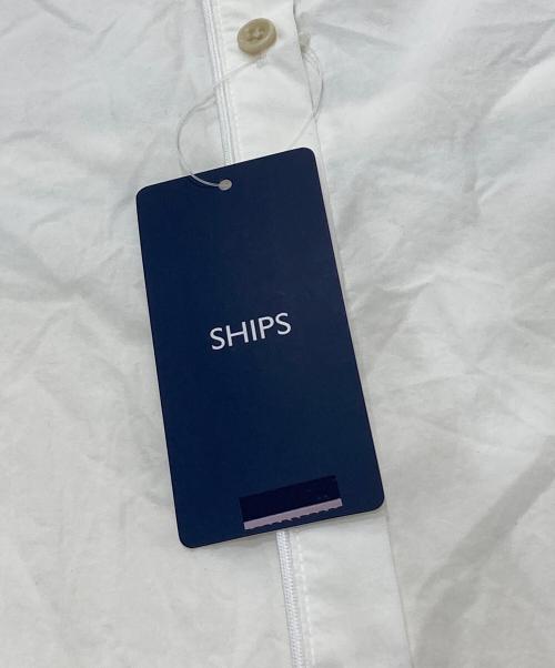 SHIPS（シップス）SHIPS (シップス) シャツワンピース ホワイト サイズ:FREE 未使用品の古着・服飾アイテム