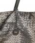 BOTTEGA VENETA (ボッテガベネタ) イントレッチオリュージョン・ナイロントートバッグ グレー：15000円