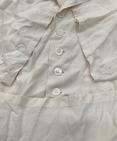 Y's（ワイズ）Y's (ワイズ) 開襟シャツ ホワイト サイズ:不明の古着・服飾アイテム