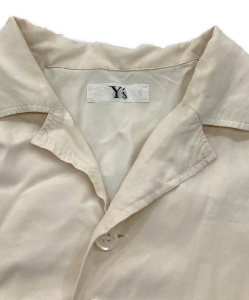 Y's（ワイズ）Y's (ワイズ) 開襟シャツ ホワイト サイズ:不明の古着・服飾アイテム