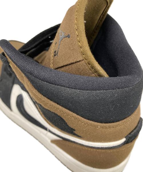 NIKE（ナイキ）NIKE (ナイキ) AIR JORDAN 1 MID SE カーキ サイズ:23.5の古着・服飾アイテム
