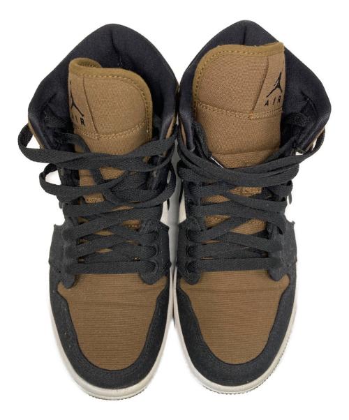 NIKE（ナイキ）NIKE (ナイキ) AIR JORDAN 1 MID SE カーキ サイズ:23.5の古着・服飾アイテム