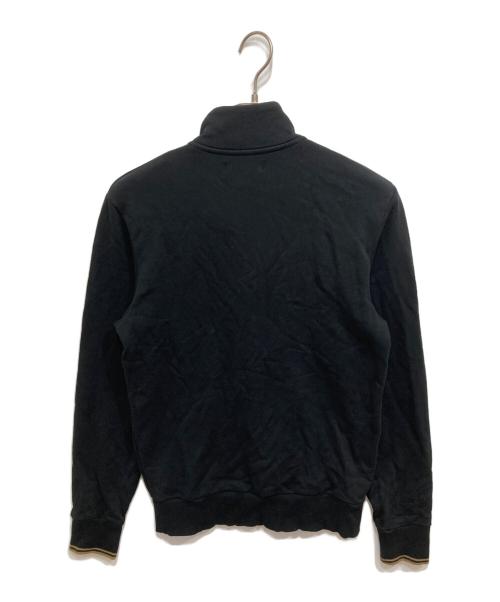 FRED PERRY（フレッドペリー）FRED PERRY (フレッドペリー) ハーフジップスウェット ブラック サイズ:Sの古着・服飾アイテム