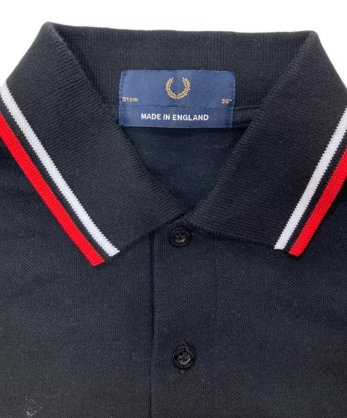 FRED PERRY（フレッドペリー）FRED PERRY (フレッドペリー) ポロシャツ ブラック サイズ:36の古着・服飾アイテム