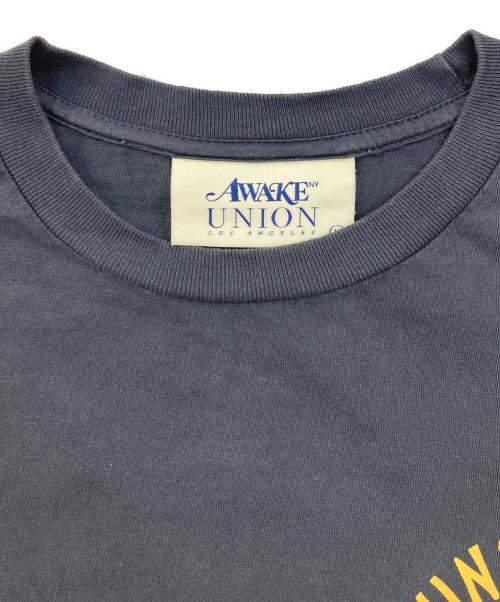 AWAKE（アウェイク）AWAKE (アウェイク) UNION (ユニオン) Rebelion Tee/プリントTシャツ ブラック サイズ:Mの古着・服飾アイテム