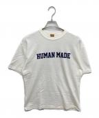 HUMAN MADEヒューマンメイド）の古着「CLASSIC TEE/プリントTシャツ」｜ホワイト