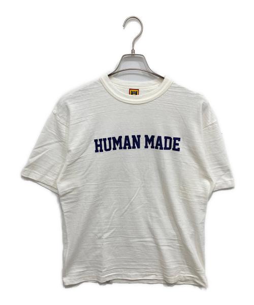 HUMAN MADE（ヒューマンメイド）HUMAN MADE (ヒューマンメイド) CLASSIC TEE/プリントTシャツ ホワイト サイズ:L 未使用品の古着・服飾アイテム