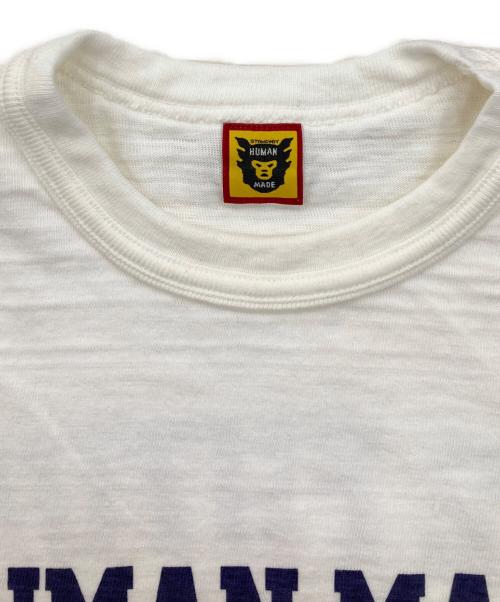 HUMAN MADE（ヒューマンメイド）HUMAN MADE (ヒューマンメイド) CLASSIC TEE/プリントTシャツ ホワイト サイズ:L 未使用品の古着・服飾アイテム