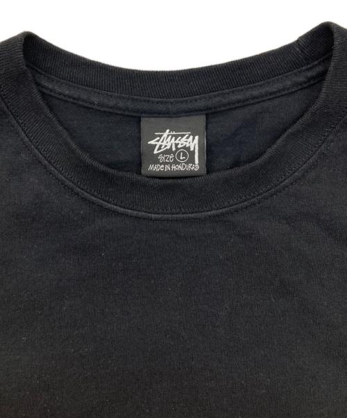stussy（ステューシー）stussy (ステューシー) 8 Ball Corp Tee/プリントTシャツ ブラック サイズ:Lの古着・服飾アイテム