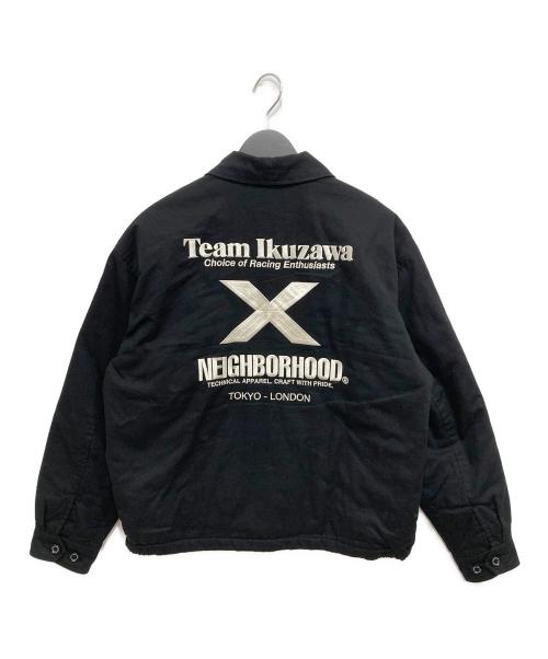 Mastermind JAPAN（マスターマインド ジャパン）Mastermind JAPAN (マスターマインド ジャパン) NEIGHBORHOOD (ネイバーフッド) Team Ikuzawa NH X TEAM IKUZAWA . RACING JACKET ブラック サイズ:Mの古着・服飾アイテム