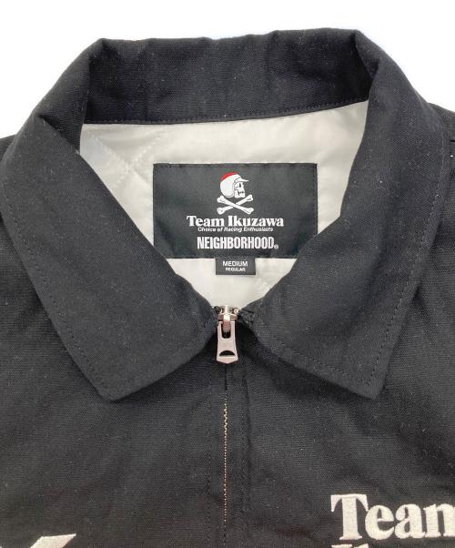 Mastermind JAPAN（マスターマインド ジャパン）Mastermind JAPAN (マスターマインド ジャパン) NEIGHBORHOOD (ネイバーフッド) Team Ikuzawa NH X TEAM IKUZAWA . RACING JACKET ブラック サイズ:Mの古着・服飾アイテム