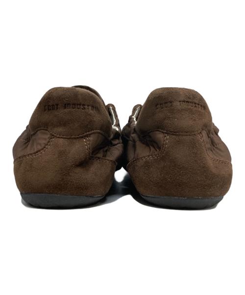 FOOT INDUSTRY（フットインダストリー）FOOT INDUSTRY (フットインダストリー) BEAUTY&YOUTH (ビューティーアンドユース) 別注ソフトガットスニーカー ブラウン サイズ:26cmの古着・服飾アイテム
