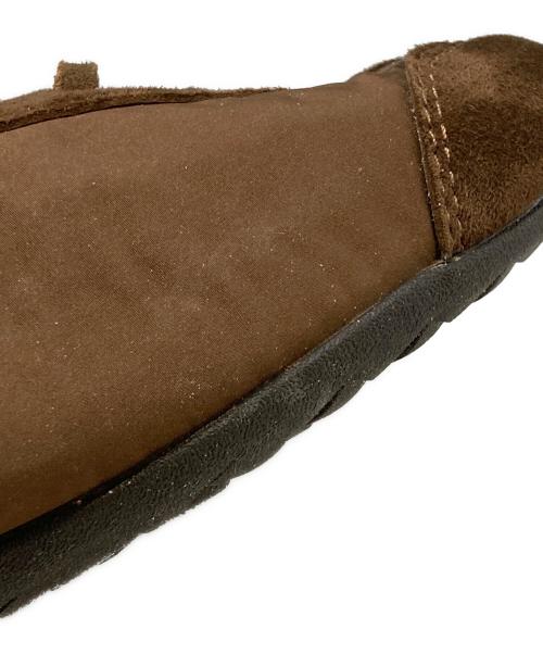 FOOT INDUSTRY（フットインダストリー）FOOT INDUSTRY (フットインダストリー) BEAUTY&YOUTH (ビューティーアンドユース) 別注ソフトガットスニーカー ブラウン サイズ:26cmの古着・服飾アイテム