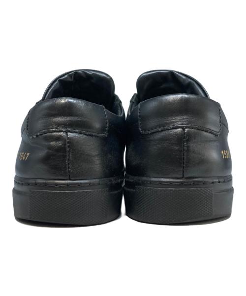 COMMON PROJECTS（コモンプロジェクツ）COMMON PROJECTS (コモンプロジェクツ) Achilles ローカットレザースニーカー ブラック サイズ:SIZE39(24.5)の古着・服飾アイテム