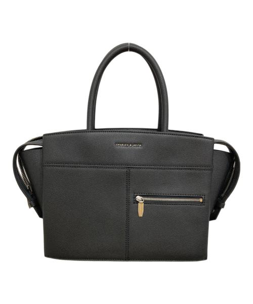 CHARLES & KEITH（チャールズアンドキース）CHARLES & KEITH (チャールズアンドキース) 2WAYバッグ ブラックの古着・服飾アイテム