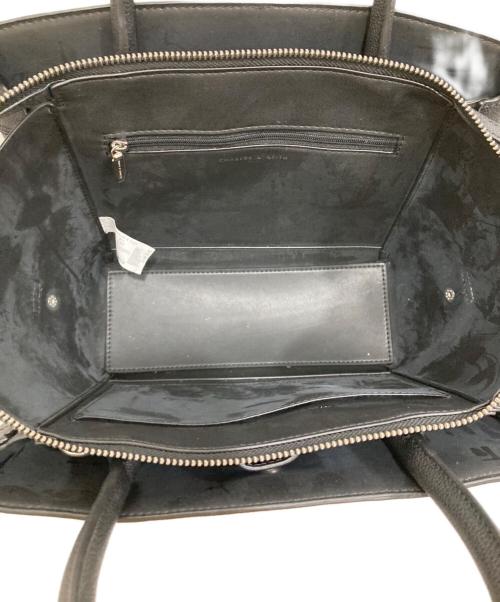 CHARLES & KEITH（チャールズアンドキース）CHARLES & KEITH (チャールズアンドキース) 2WAYバッグ ブラックの古着・服飾アイテム