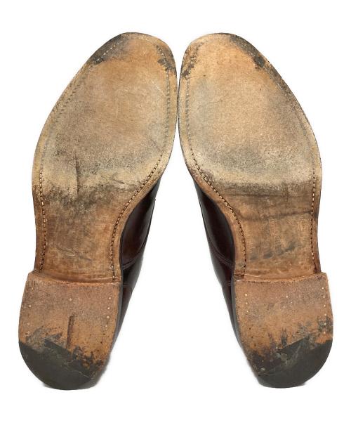 Crockett & Jones（クロケット＆ジョーンズ）Crockett & Jones (クロケット＆ジョーンズ) BARNEYS NEWYORK (バーニーズ・ニューヨーク) ONSLOWコードバンＵチップシューズ ブラウン サイズ:SIZE 8Dの古着・服飾アイテム
