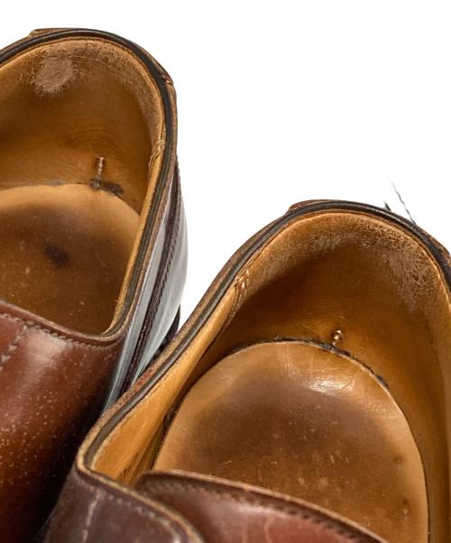 Crockett & Jones（クロケット＆ジョーンズ）Crockett & Jones (クロケット＆ジョーンズ) BARNEYS NEWYORK (バーニーズ・ニューヨーク) ONSLOWコードバンＵチップシューズ ブラウン サイズ:SIZE 8Dの古着・服飾アイテム