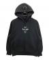 Supreme（シュプリーム）の古着「Cross Box Logo Hooded Sweatshirt/ボックスロゴプルオーバーパーカー」｜ブラック