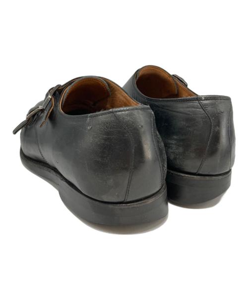 SCOTCH GRAIN（スコッチグレイン）SCOTCH GRAIN (スコッチグレイン) ダブルモンクストラップシューズ ブラック サイズ:26の古着・服飾アイテム