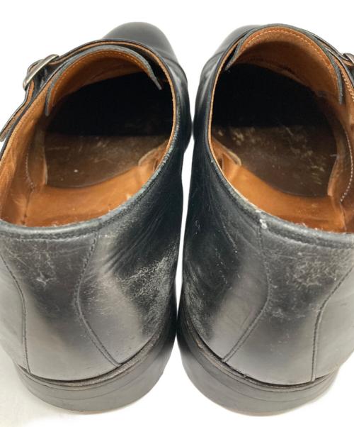 SCOTCH GRAIN（スコッチグレイン）SCOTCH GRAIN (スコッチグレイン) ダブルモンクストラップシューズ ブラック サイズ:26の古着・服飾アイテム