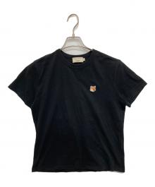 maison kitsune（メゾンキツネ）の古着「FOX HEAD PATCH CLASSIC」｜ブラック