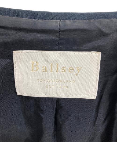 BALLSEY（ボールジィ）BALLSEY (ボールジィ) ドライラチネ ダブルブレストジャケット ネイビー サイズ:36の古着・服飾アイテム